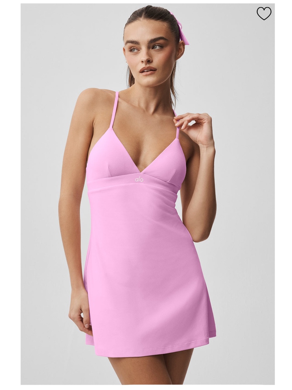 ALO Airbrush Splendor Dress - Paradise Pink